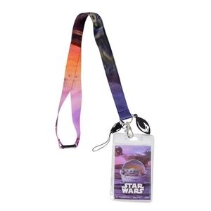 Star Wars Lanyard with ID Badge Holder & Dangle, NWT